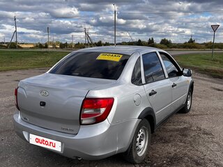 2013 Lada (ВАЗ) Granta I, серебристый, 270000 рублей, вид 5