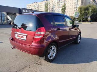 2007 Mercedes-Benz A-Класс 150 II (W169), пурпурный, 530000 рублей, вид 4