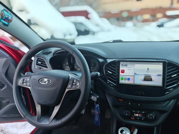 2016 Lada (ВАЗ) Vesta I, красный, 630000 рублей - вид 9