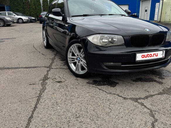 2011 BMW 1 серии 118i I (E81/E82/E87/E88) Рестайлинг, чёрный - вид 5