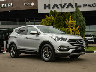 2015 Hyundai Santa Fe III, серебристый, 1668000 рублей, вид 2