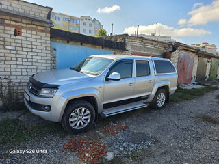 2013 Volkswagen Amarok I, серебристый, 1450000 рублей, вид 2