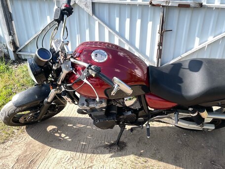 1997 Suzuki GSX 400 Inazuma, красный, 275000 рублей, вид 2