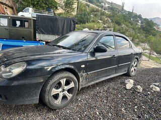 2005 Hyundai Sonata IV (EF) Рестайлинг, чёрный, 250000 рублей, вид 3