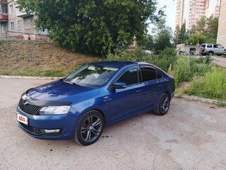 2019 Skoda Rapid I Рестайлинг, синий, 1170000 рублей, вид 1