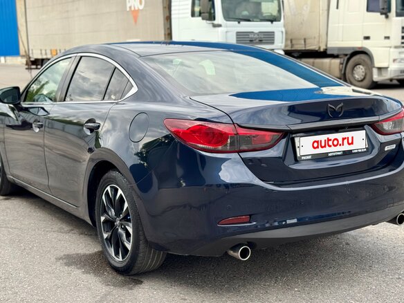 2015 Mazda 6 III (GJ) Рестайлинг, синий - вид 6