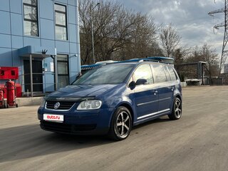 2005 Volkswagen Touran I, синий, 550000 рублей, вид 1