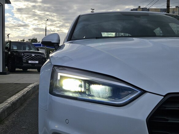 2019 Audi A5 II (F5), белый - вид 27