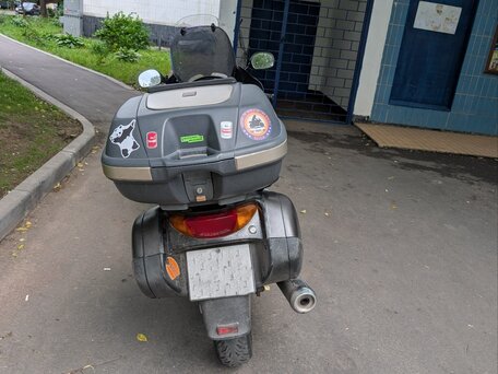 2001 Honda NT650V Deauville, коричневый, 360000 рублей, вид 5