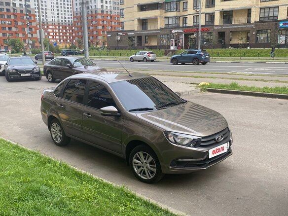 2020 Lada (ВАЗ) Granta I Рестайлинг, коричневый, 730000 рублей - вид 17