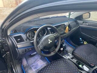 2008 Mitsubishi Lancer X, чёрный, 750000 рублей, вид 5