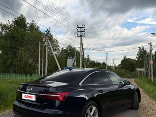 2019 Audi A6 40 TDI V (C8), синий, 4100000 рублей, вид 5