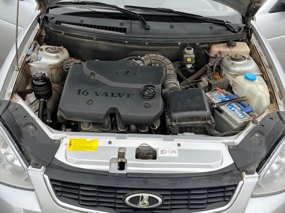 2012 Lada (ВАЗ) Priora I, серебристый, 300000 рублей - вид 19