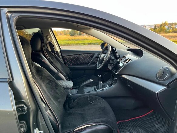 2012 Mazda 3 II (BL) Рестайлинг, чёрный, 680000 рублей - вид 6