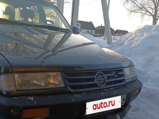 1994 SsangYong Musso I, чёрный, 215000 рублей, вид 2