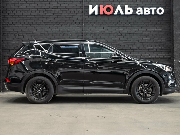 2016 Hyundai Santa Fe III Рестайлинг, чёрный, 1770000 рублей - вид 9