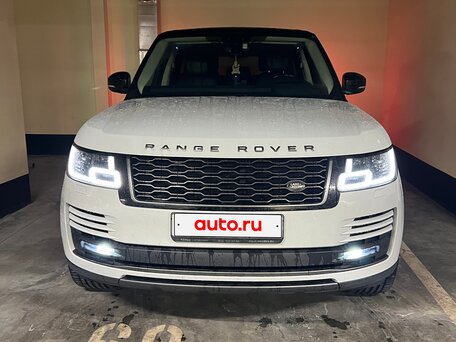 2019 Land Rover Range Rover IV Рестайлинг, белый, 7250000 рублей, вид 3
