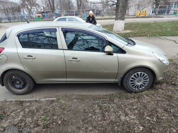 2008 Opel Corsa D, серебристый, 585000 рублей - вид 6