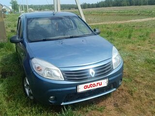 2012 Renault Sandero I, синий, 600000 рублей, вид 2
