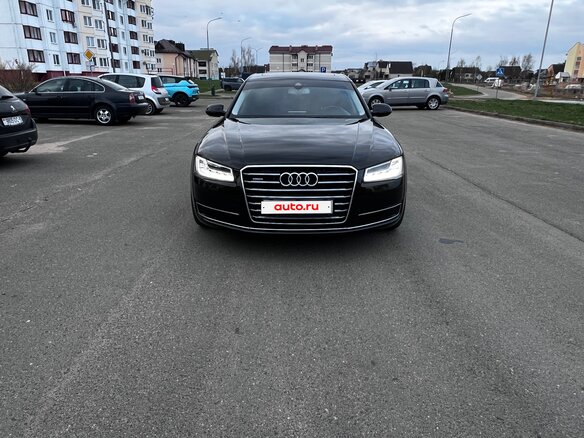 2013 Audi A8 Long III (D4) Рестайлинг, чёрный, 2000000 рублей