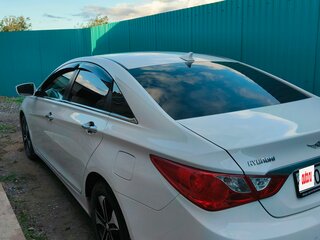 2012 Hyundai Sonata VI (YF), белый, 1100000 рублей, вид 3