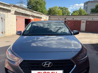 2018 Hyundai Solaris II, серый, 1050000 рублей, вид 1