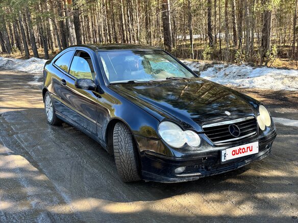 2002 Mercedes-Benz C-Класс 230 II (W203), чёрный, 650000 рублей - вид 4