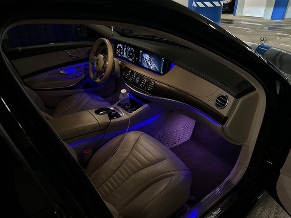 2018 Mercedes-Benz S-Класс 400 d Long VI (W222, C217) Рестайлинг, чёрный, 5050000 рублей - вид 13