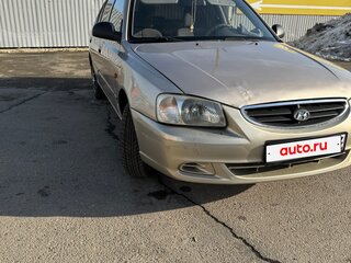 2004 Hyundai Accent ТагАЗ II, бежевый, 450000 рублей, вид 3