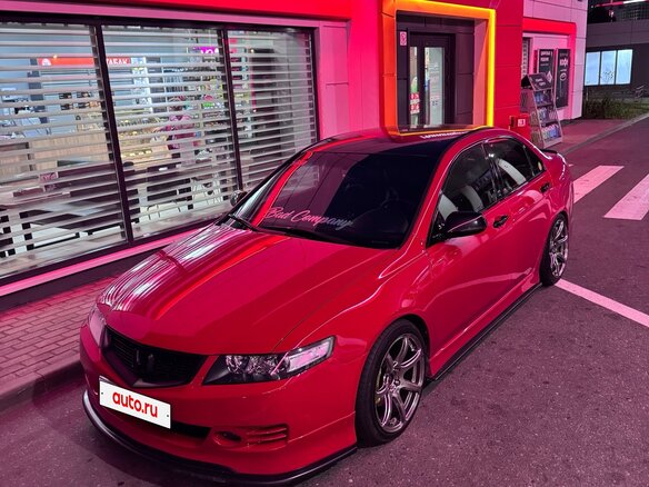 2006 Honda Accord Type S VII Рестайлинг, красный - вид 3
