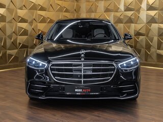 2021 Mercedes-Benz S-Класс 400 d Long 4MATIC VII (W223), чёрный, 11990000 рублей, вид 3