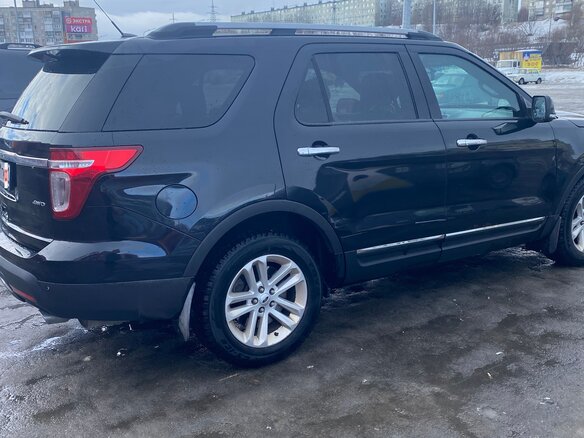 2013 Ford Explorer V, чёрный, 1250000 рублей - вид 5
