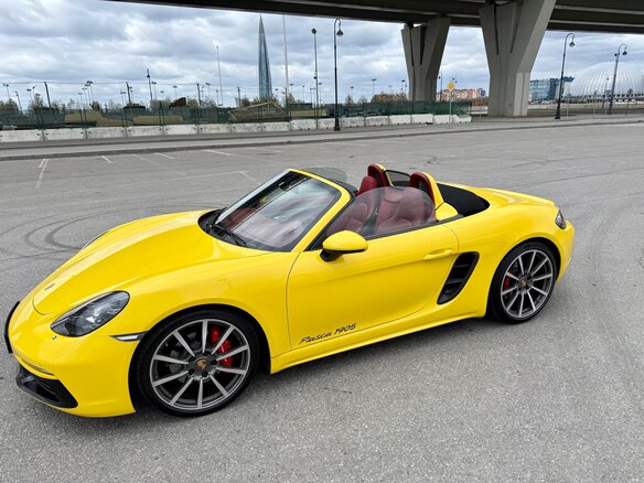 2020 Porsche Boxster S IV 718 (982), жёлтый, 8700000 рублей - вид 10