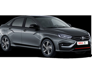 2025 Lada (ВАЗ) Vesta Sportline I Рестайлинг (NG), серебристый, 2345000 рублей, вид 2