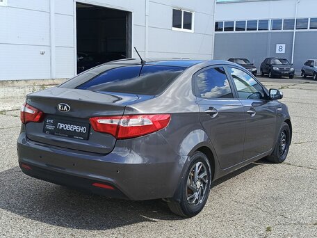 2014 Kia Rio III, серый, 505000 рублей, вид 5