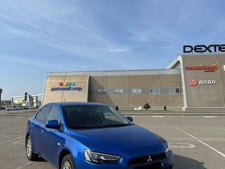 2010 Mitsubishi Lancer X, синий, 630000 рублей, вид 2