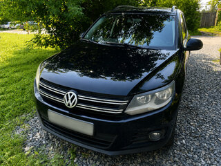 2011 Volkswagen Tiguan I Рестайлинг, чёрный, 890000 рублей, вид 1