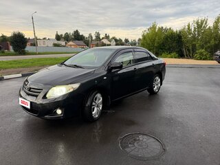 2008 Toyota Corolla AMT X (E140, E150), чёрный, 700000 рублей, вид 1