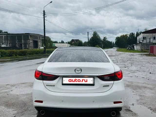 2018 Mazda 6 III (GJ) Рестайлинг, белый, 1520000 рублей, вид 4