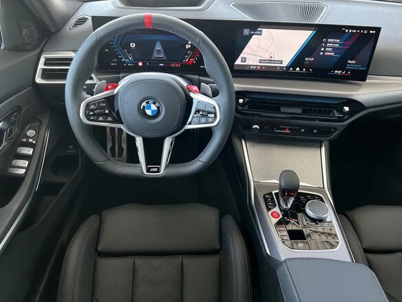 2026 BMW M3 Competition Package VI (G80) Рестайлинг, серебристый - вид 23