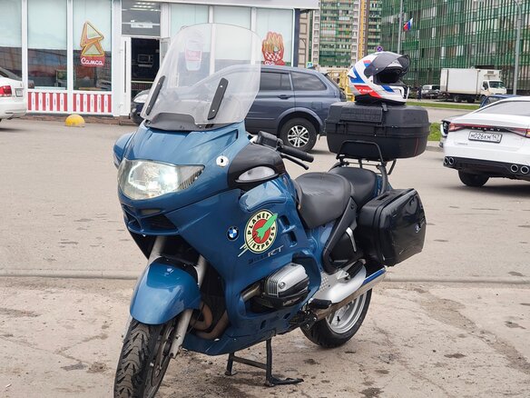 2001 BMW R 1150 RT, синий, 450000 рублей - вид 5