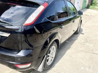 2008 Ford Focus II Рестайлинг, чёрный, 525000 рублей, вид 4