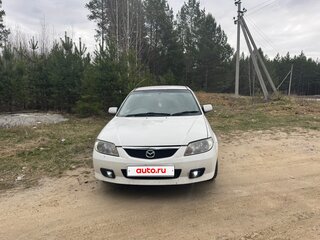 2001 Mazda Familia VIII (BJ), белый, 310000 рублей, вид 1