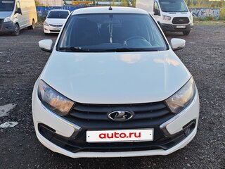2018 Lada (ВАЗ) Granta I, белый, 580000 рублей, вид 3