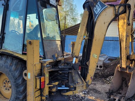 2004 Caterpillar 428, золотистый, 2300000 рублей, вид 2
