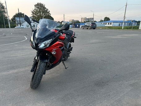 2014 Kawasaki Ninja 400, оранжевый, 415000 рублей, вид 5