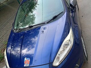 2015 Ford Fiesta Mk6 Рестайлинг, синий, 649999 рублей, вид 2