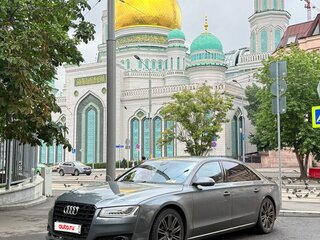 2014 Audi A8 Long III (D4) Рестайлинг, серый, 3550000 рублей, вид 2