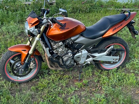 2005 Honda CB 600F Hornet, оранжевый, 450000 рублей - вид 16