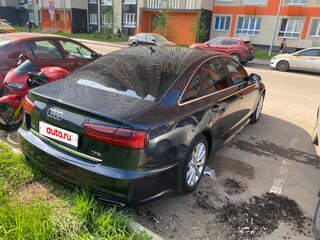 2016 Audi A6 IV (C7) Рестайлинг, чёрный, 1750000 рублей, вид 4
